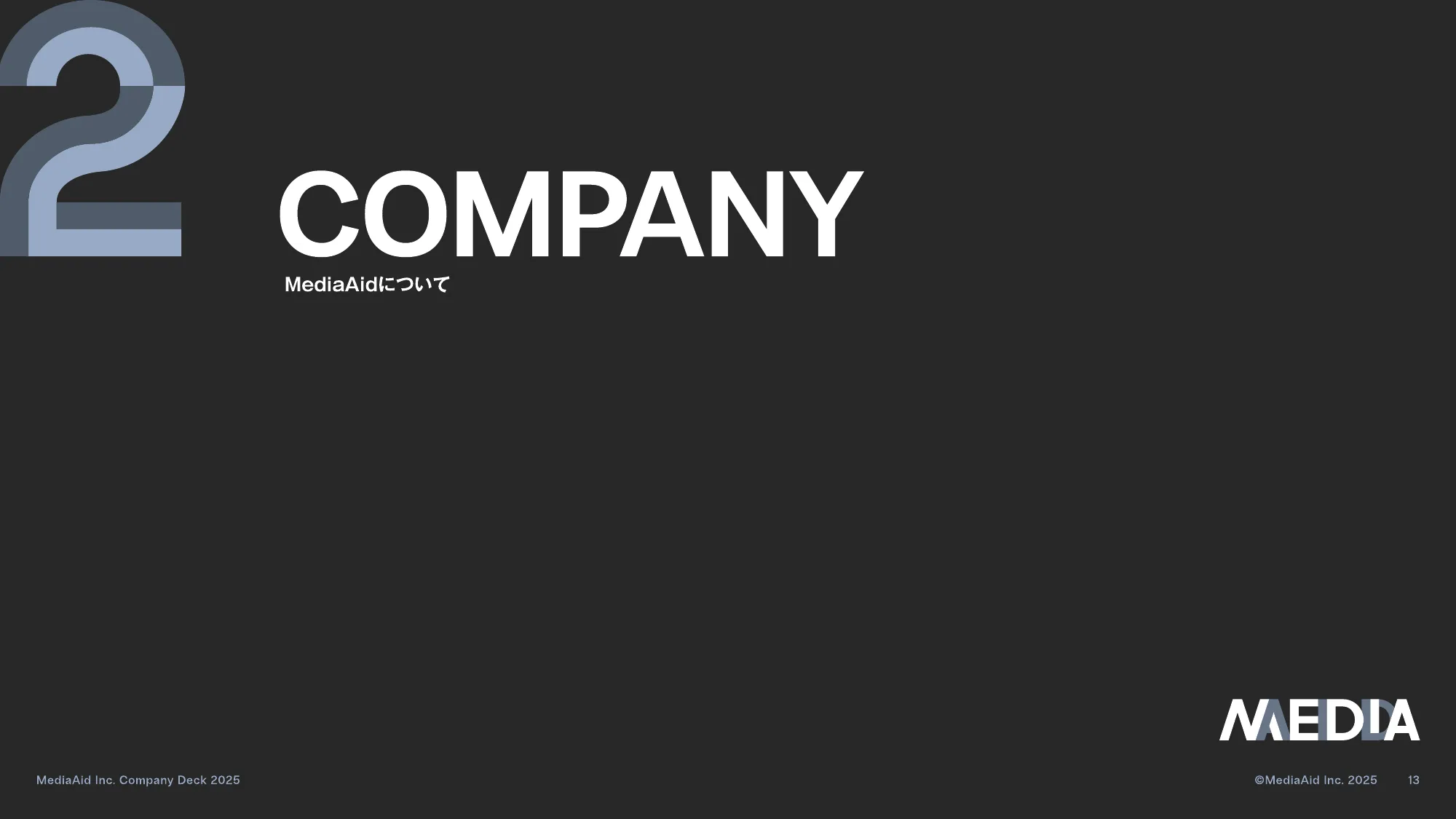 MediaAid Company Deck