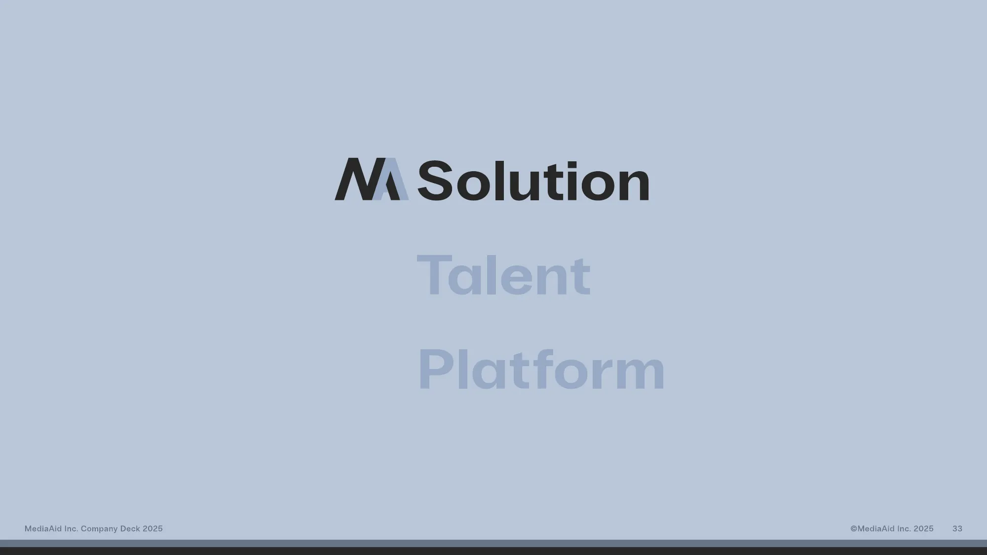 MediaAid Company Deck