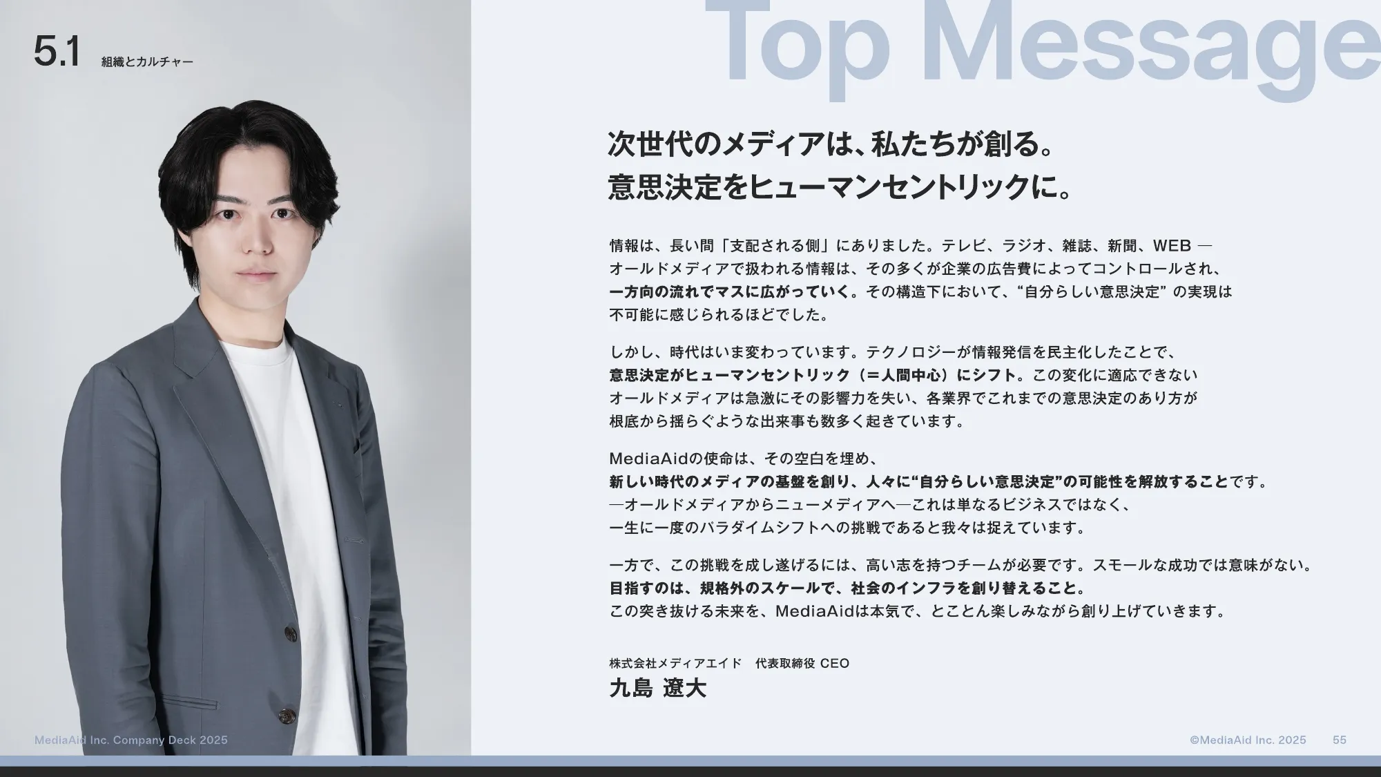MediaAid Company Deck