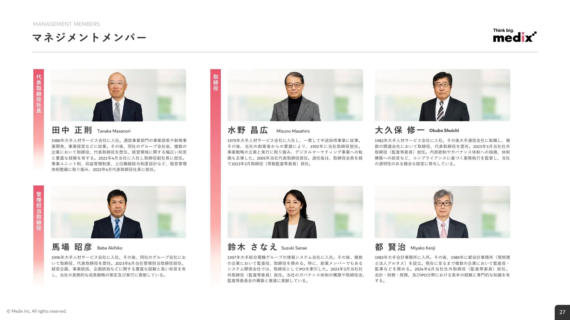 2026年3月期 第1四半期 決算説明資料｜株式会社メディックス