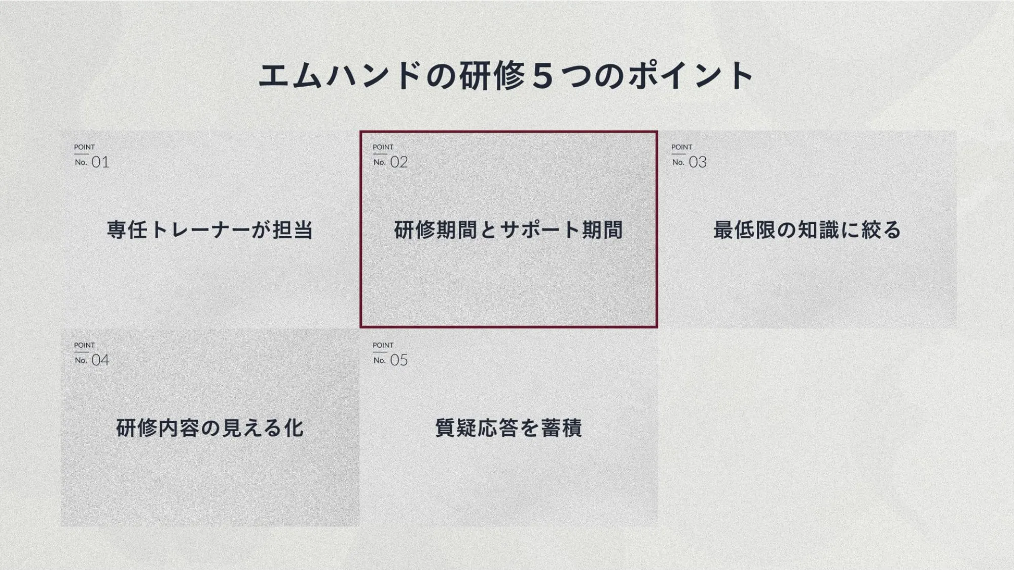 Creative Director Job Introduction Material | M-Hand Co., Ltd.