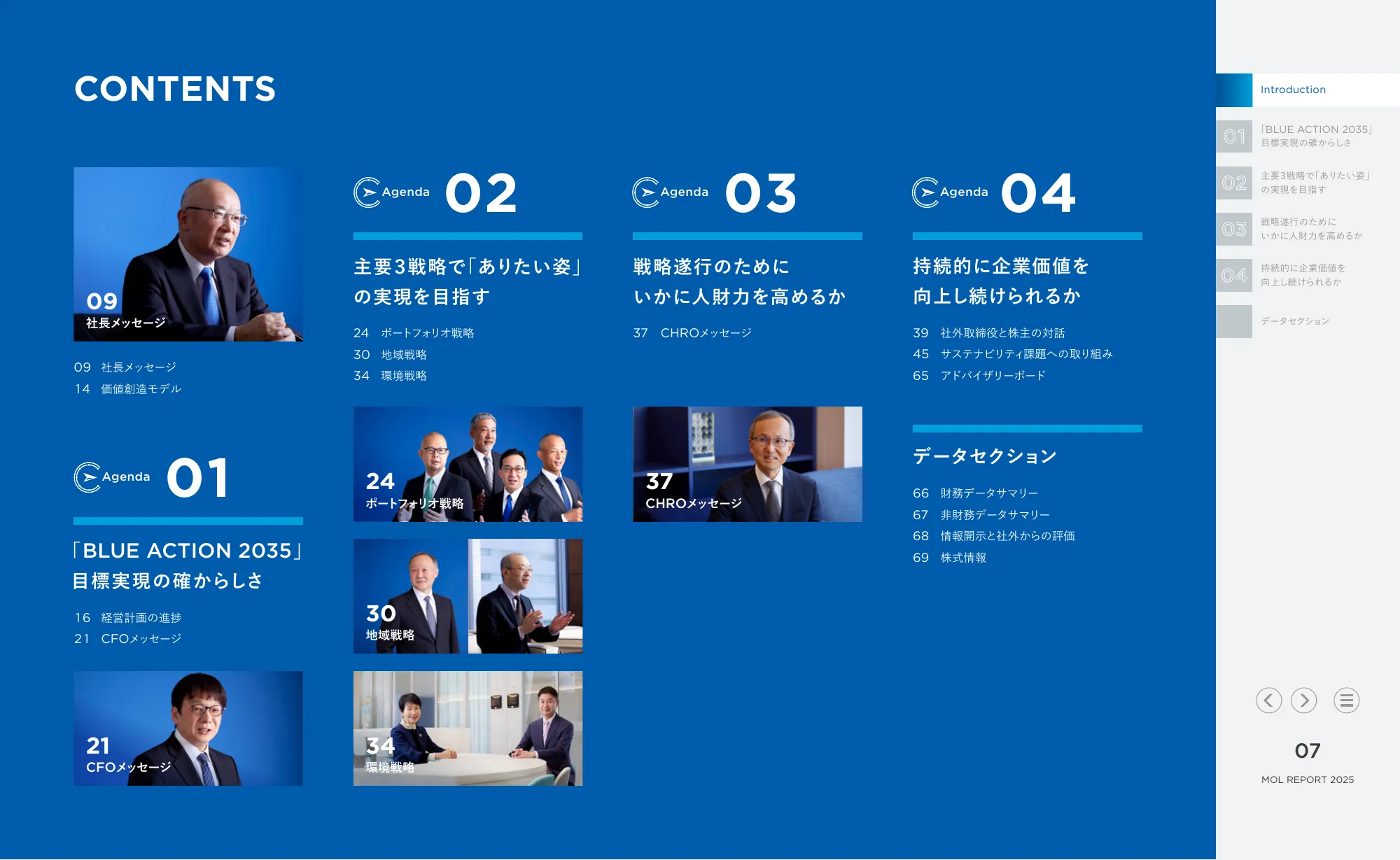 MOL REPORT 2025｜株式会社 商船三井