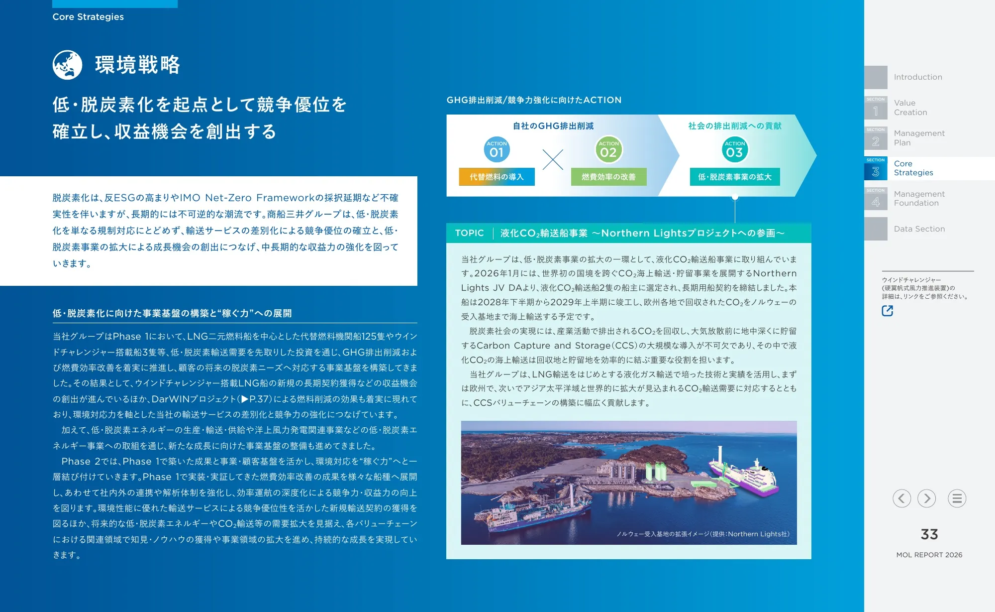統合報告書 MOLレポート2026|株式会社商船三井