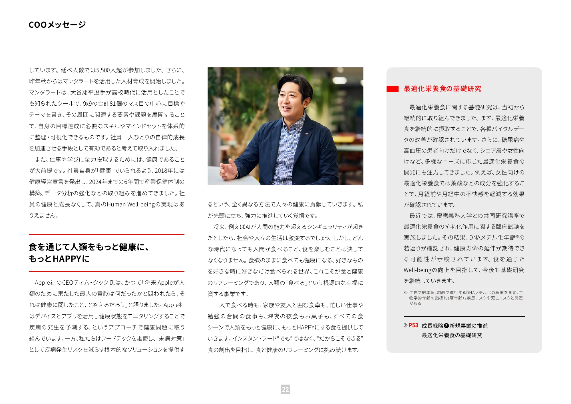 가치 보고서 2025 (통합 보고서) | Nissin Foods Holdings Co., Ltd.