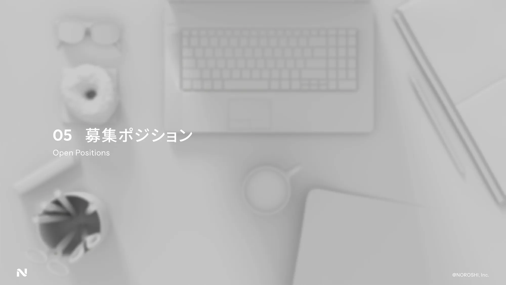 NOROSHI inc COMPANY DECK