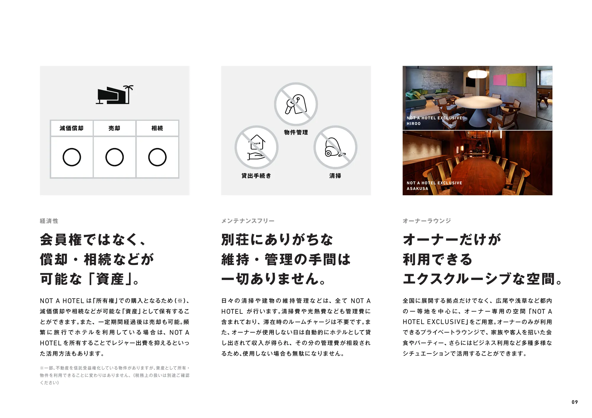 NOT A HOTELを知る