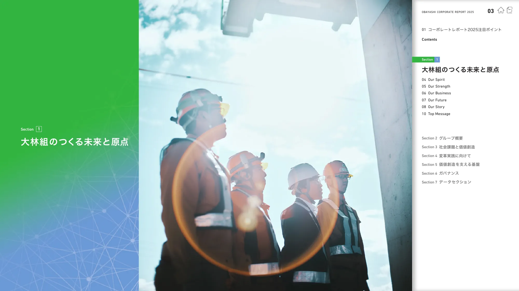 OBAYASHI コーポレートレポート 2025