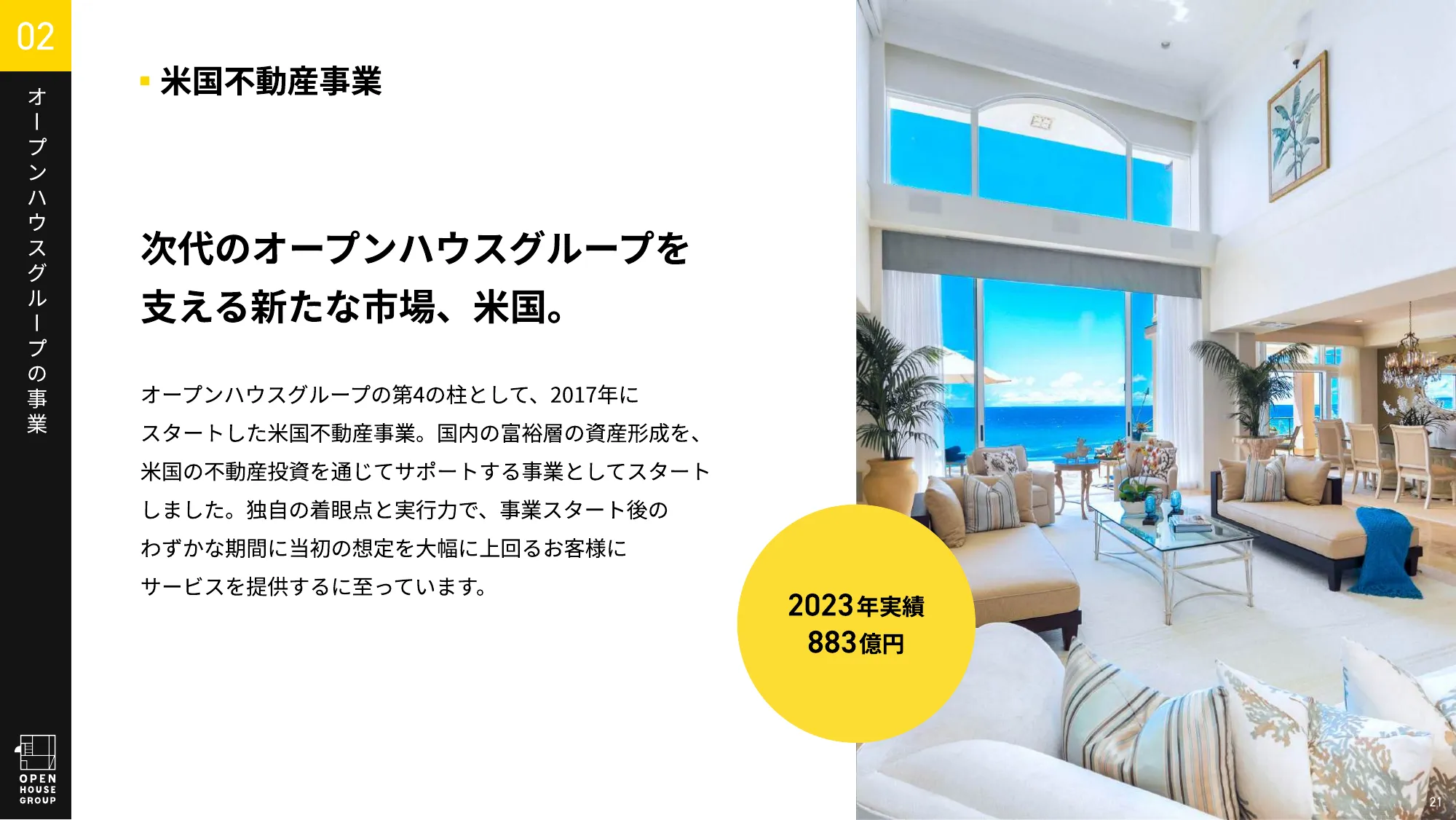 オープンハウスグループ 会社紹介資料