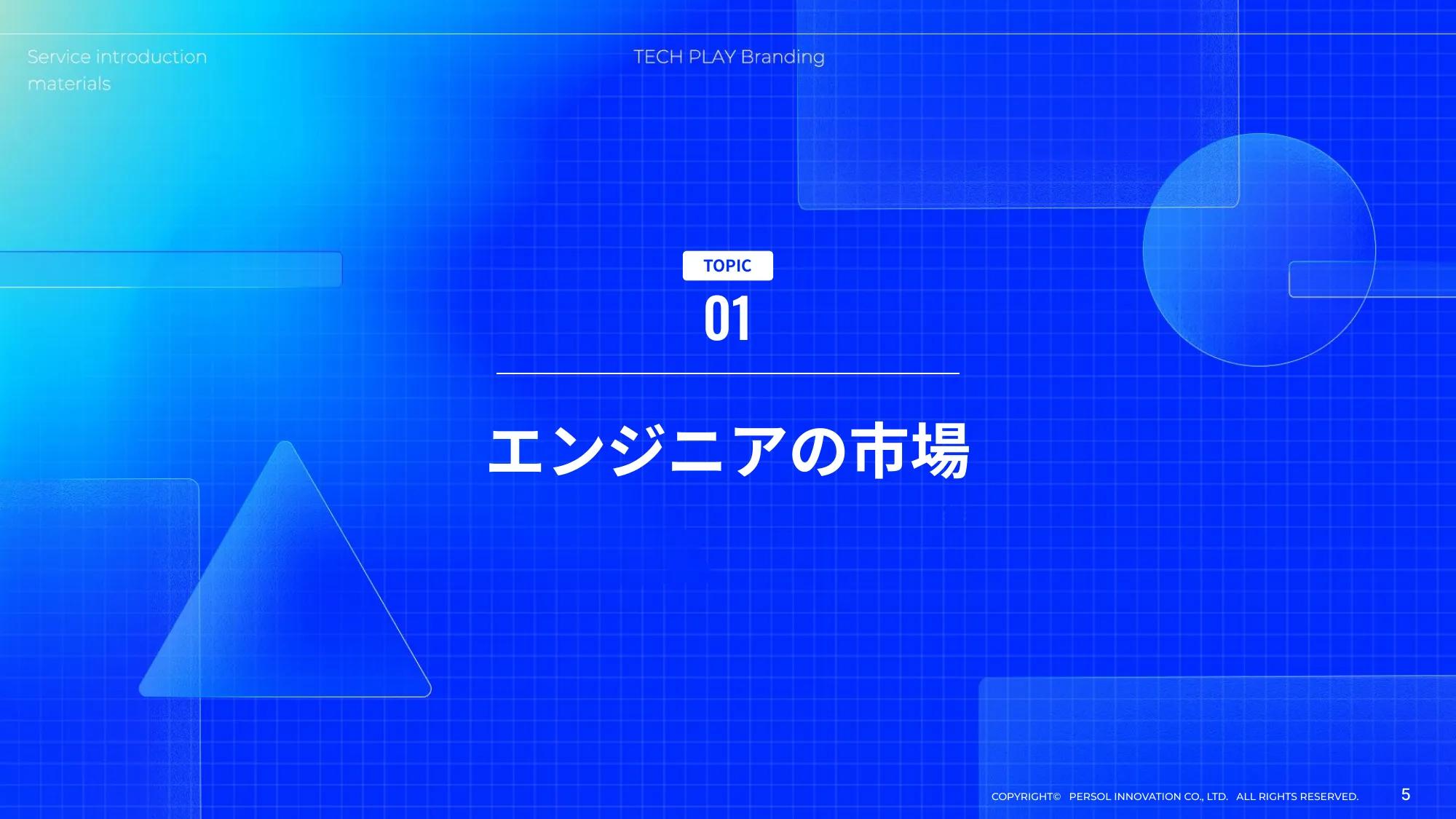TECH PLAY Branding サービスご紹介資料｜パーソルイノベーション株式会社