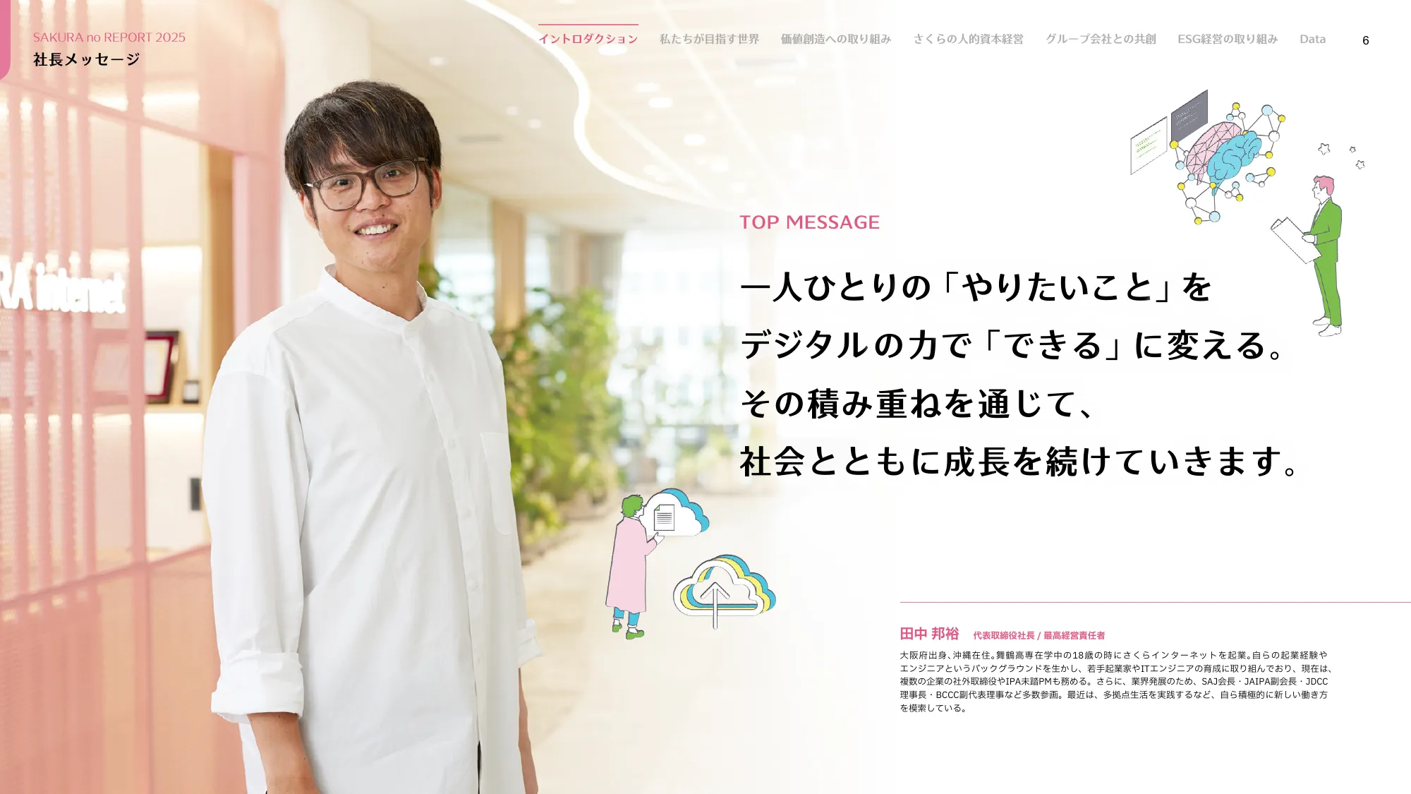 さくらのレポート 統合報告書2025