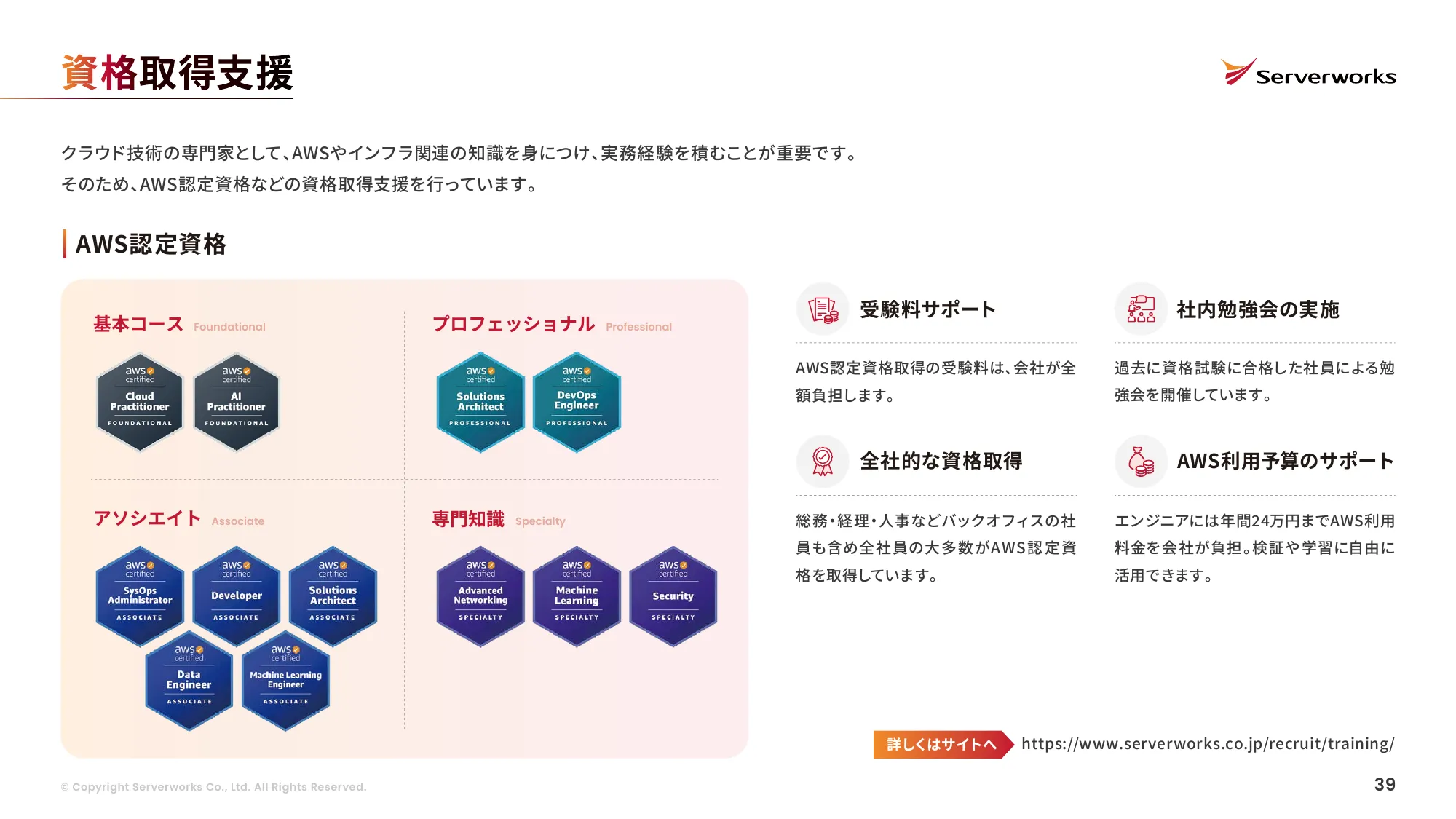 株式会社サーバーワークス 会社説明資料