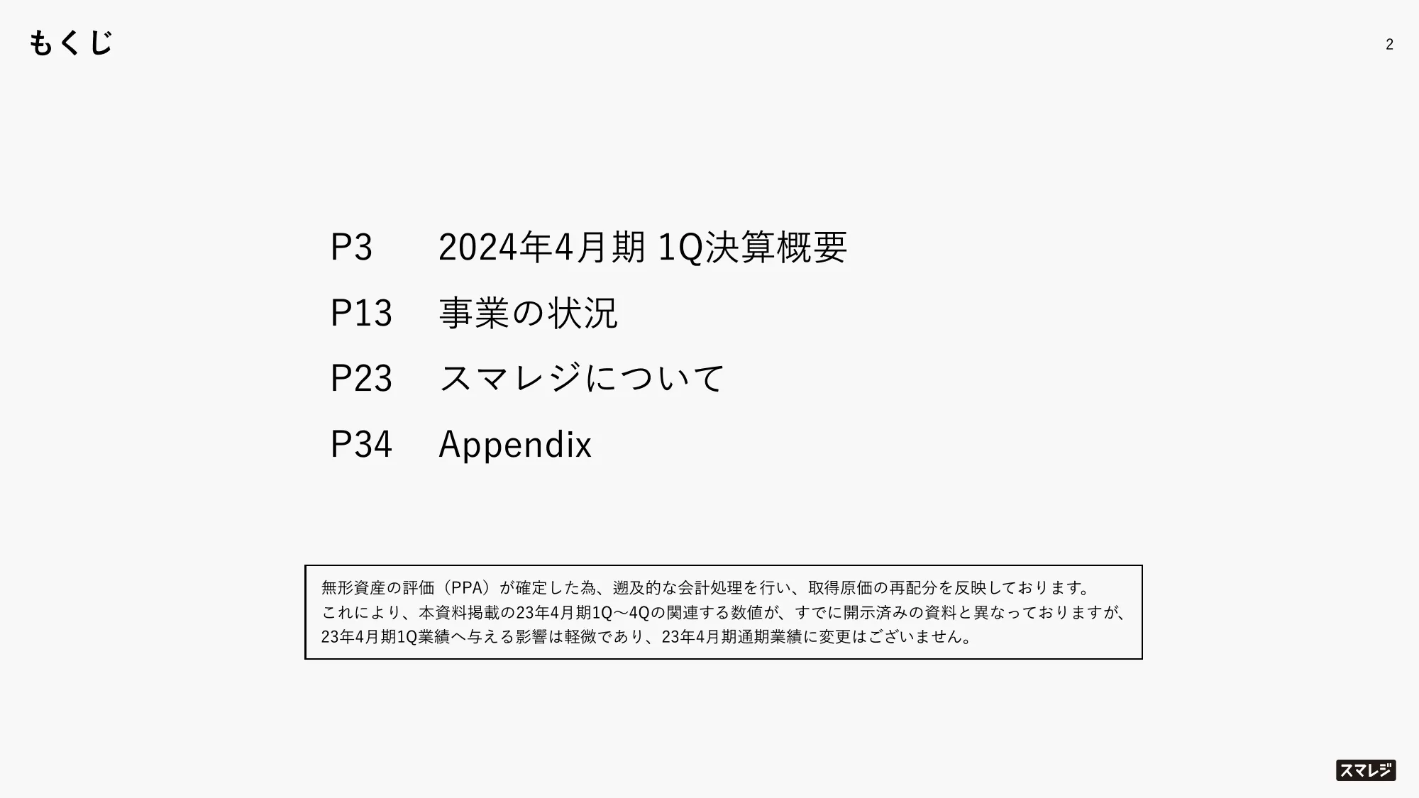 2024年4月期第1四半期決算説明資料|株式会社スマレジ
