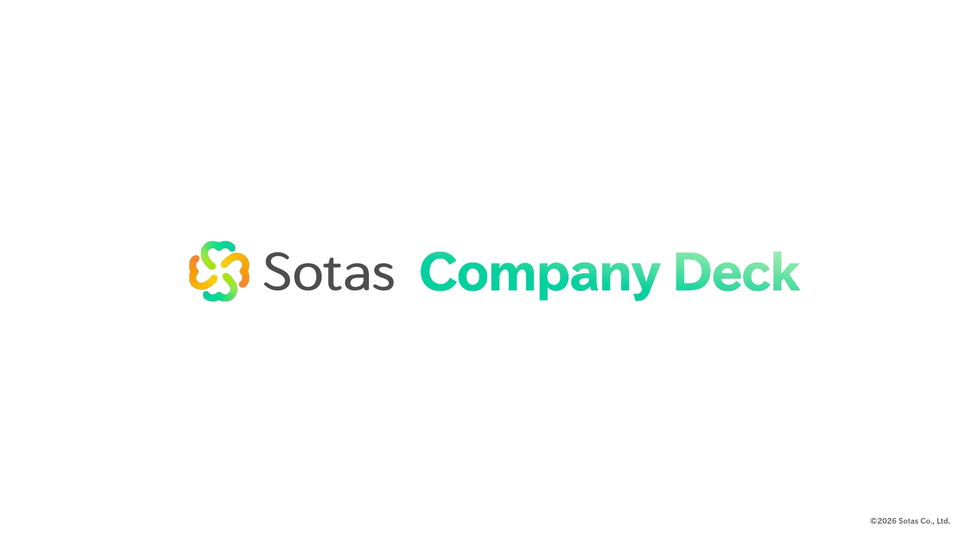 Sotas Company Deck | Company Introduction