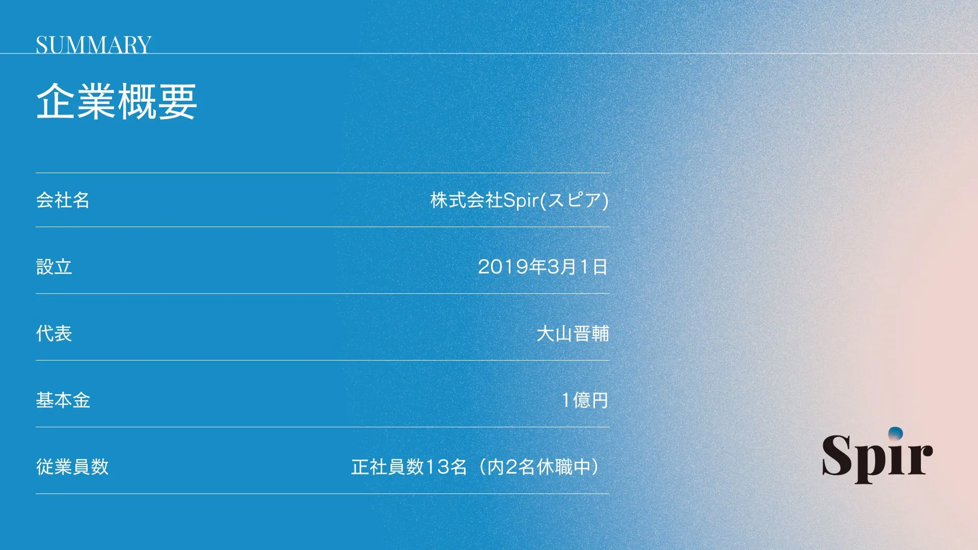 CULTURE DECK|株式会社Spir