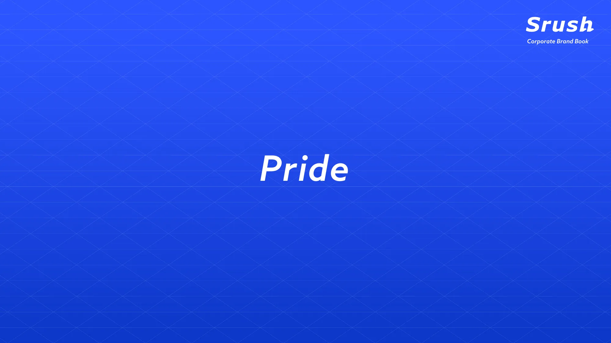 Srush Corporate Brand Book