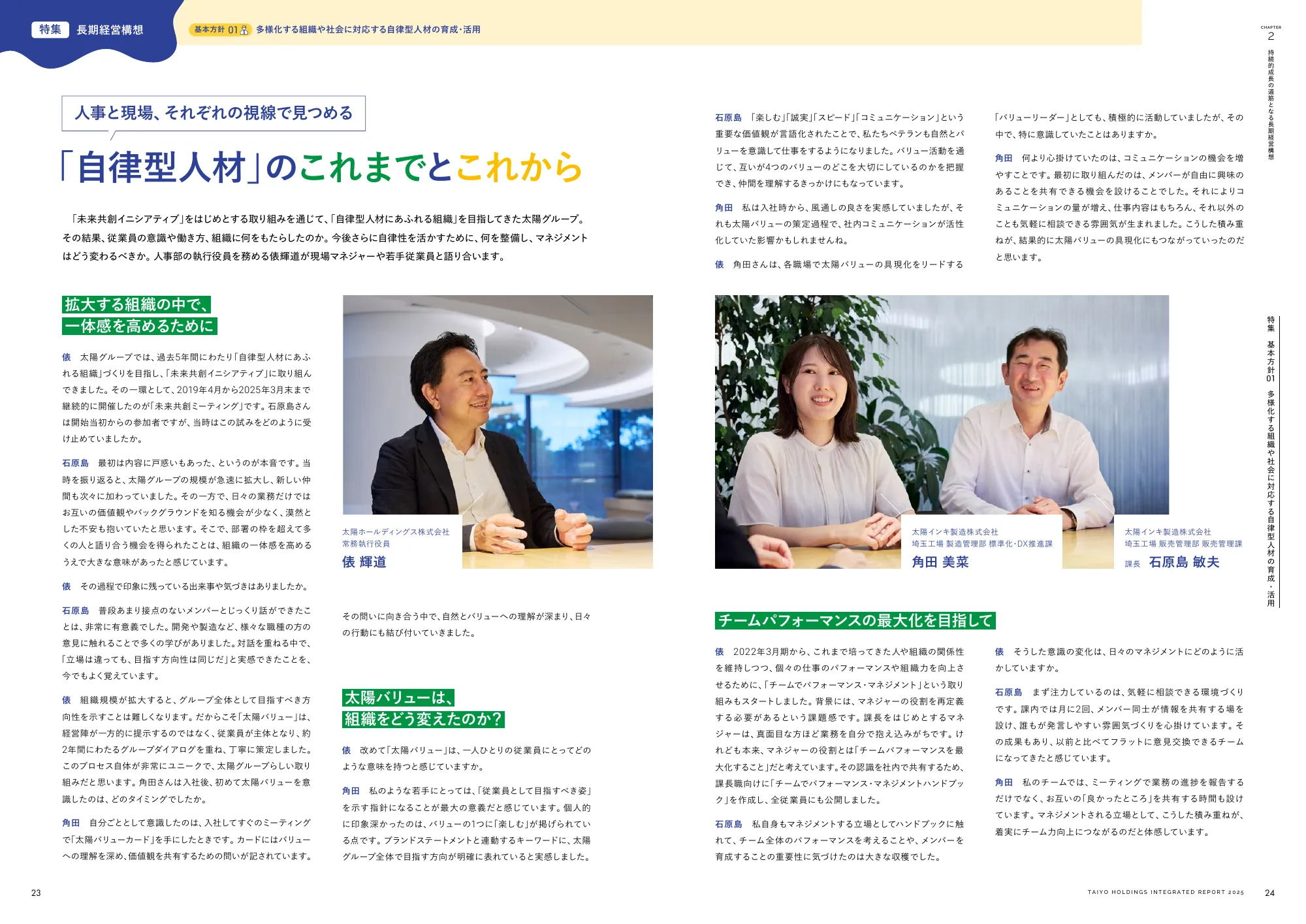 統合報告書 2025｜太陽ホールディングス株式会社