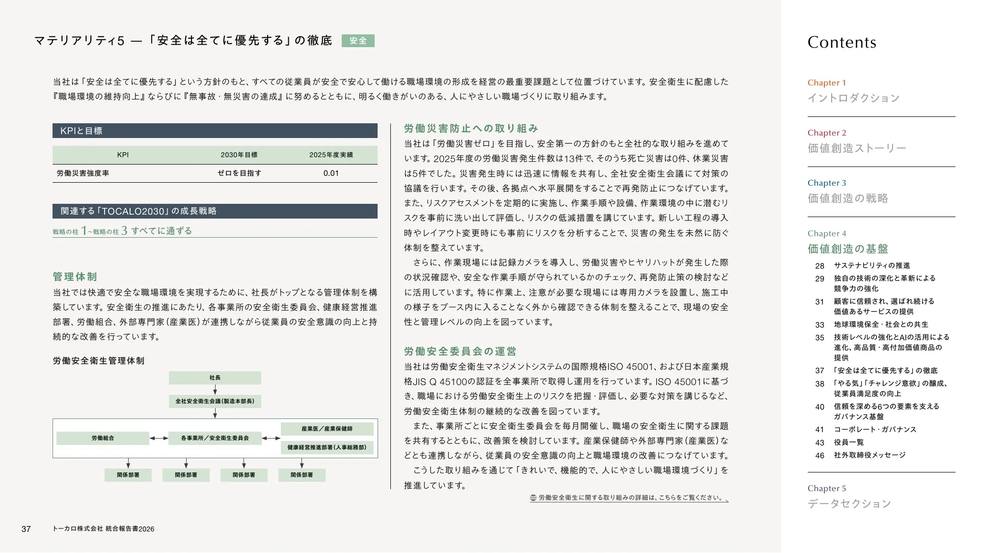 トーカロ 統合報告書2026