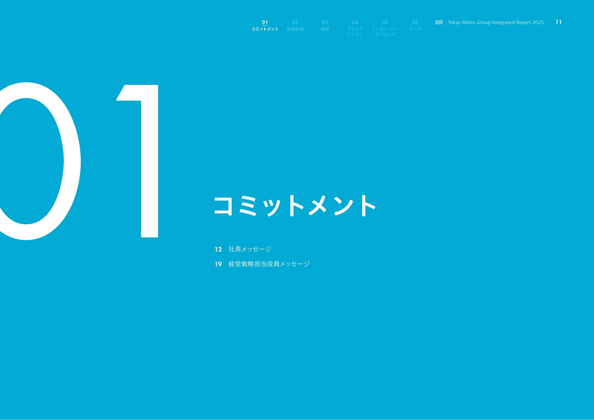 Tokyo Metro Group 2025综合报告
