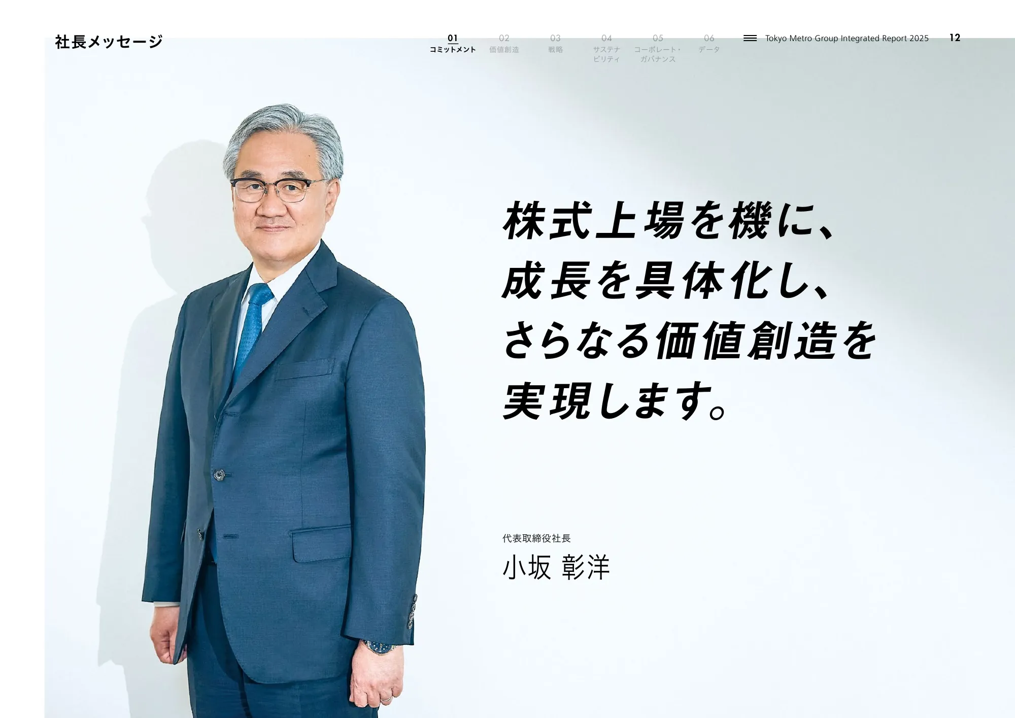 Tokyo Metro Group Integrated Report 2025