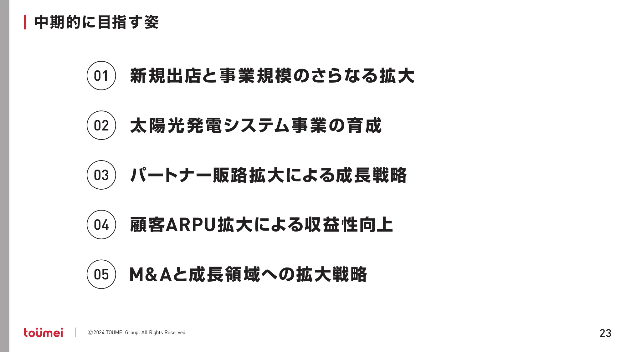 中期経営計画 NEXT GROWTH 2027｜株式会社東名