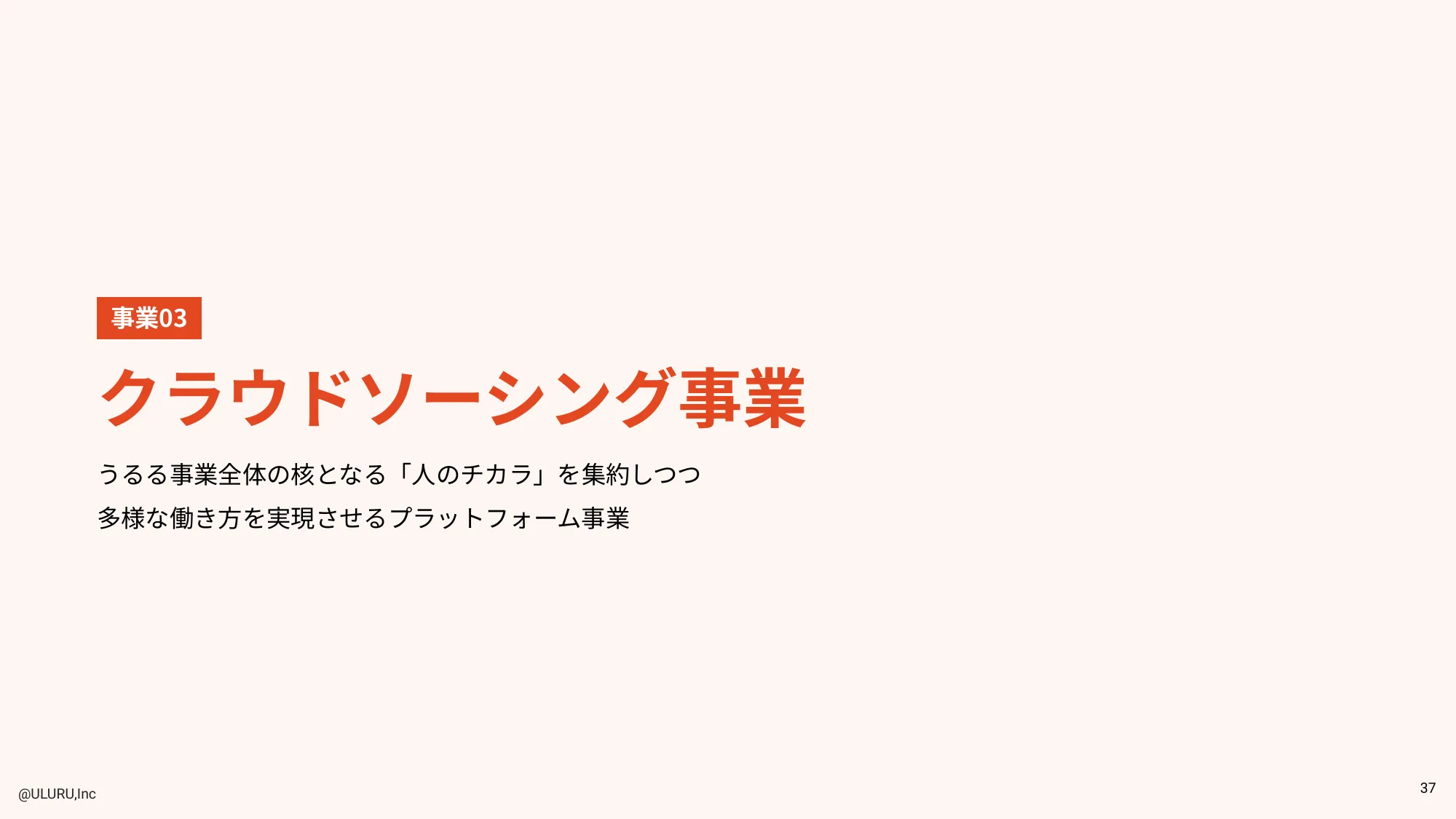 株式会社うるる エンジニア向け採用資料