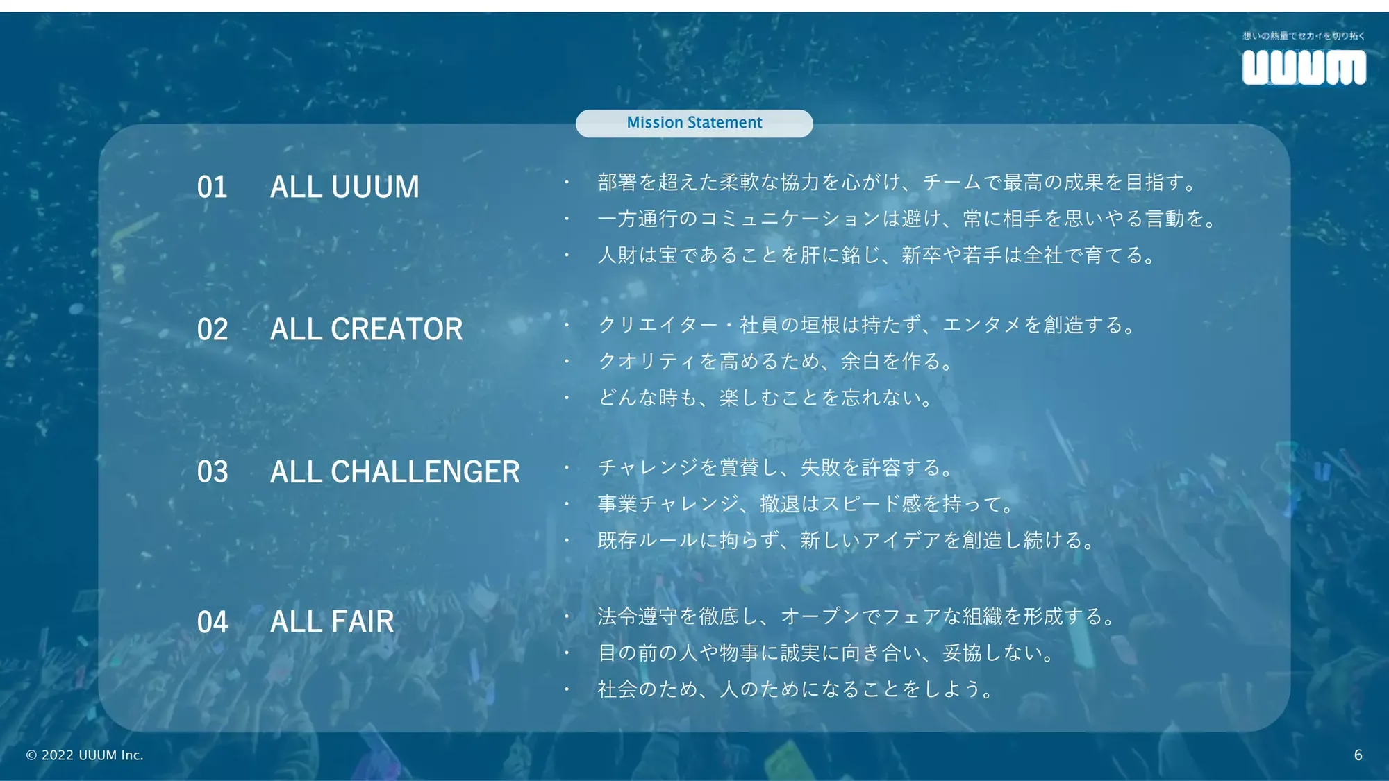 【UUUM株式会社】11期会社紹介資料