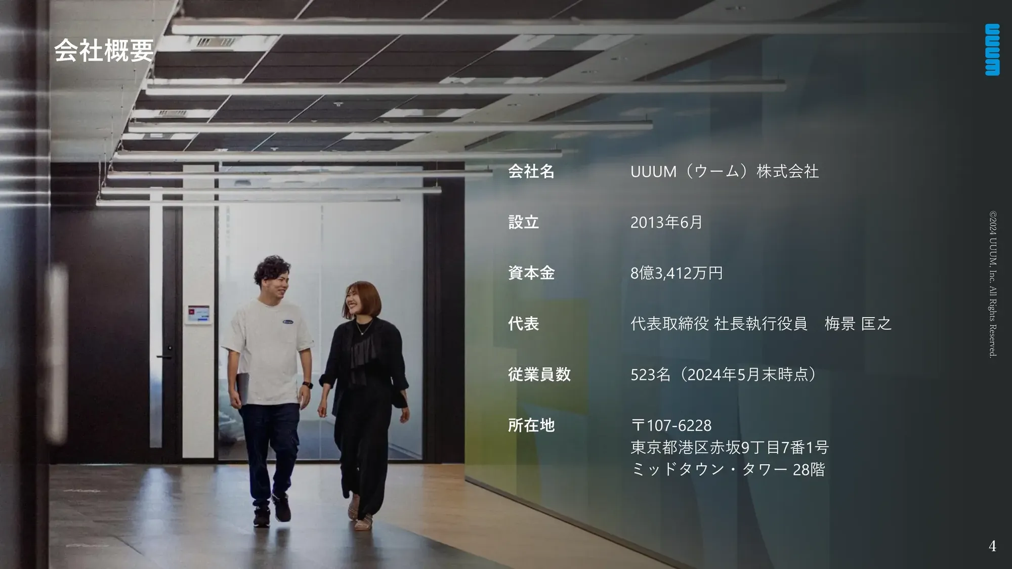 【UUUM株式会社】Company Deck