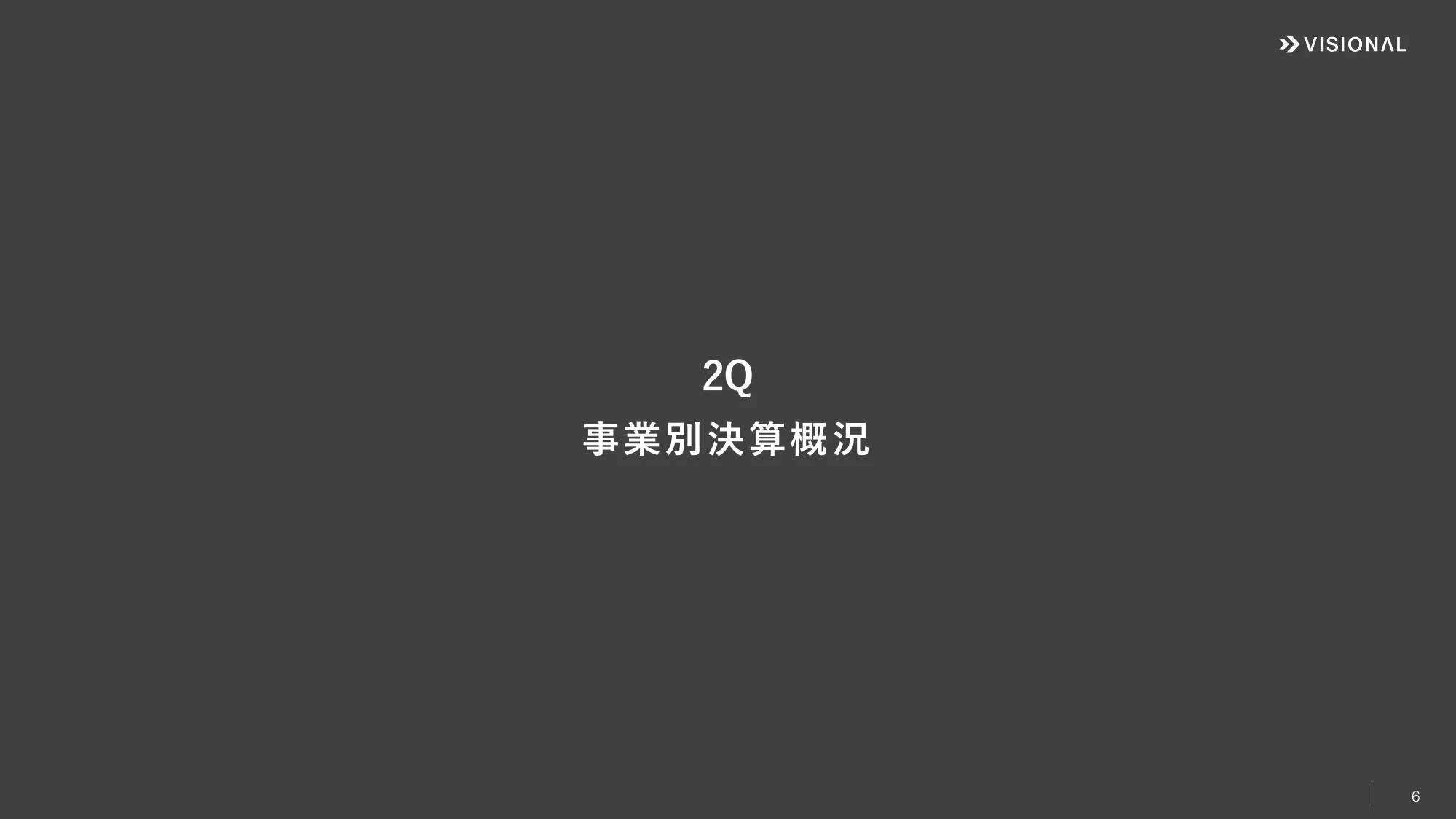 2025年7月期第２四半期決算説明資料｜ビジョナル株式会社