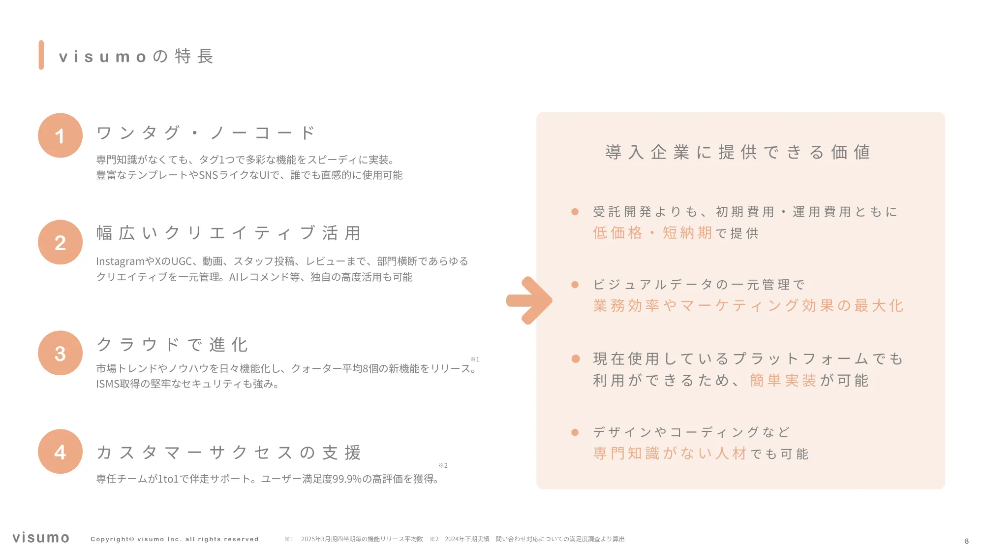 2025 年 事業計画及び成⻑可能性に関する事項｜株式会社visumo